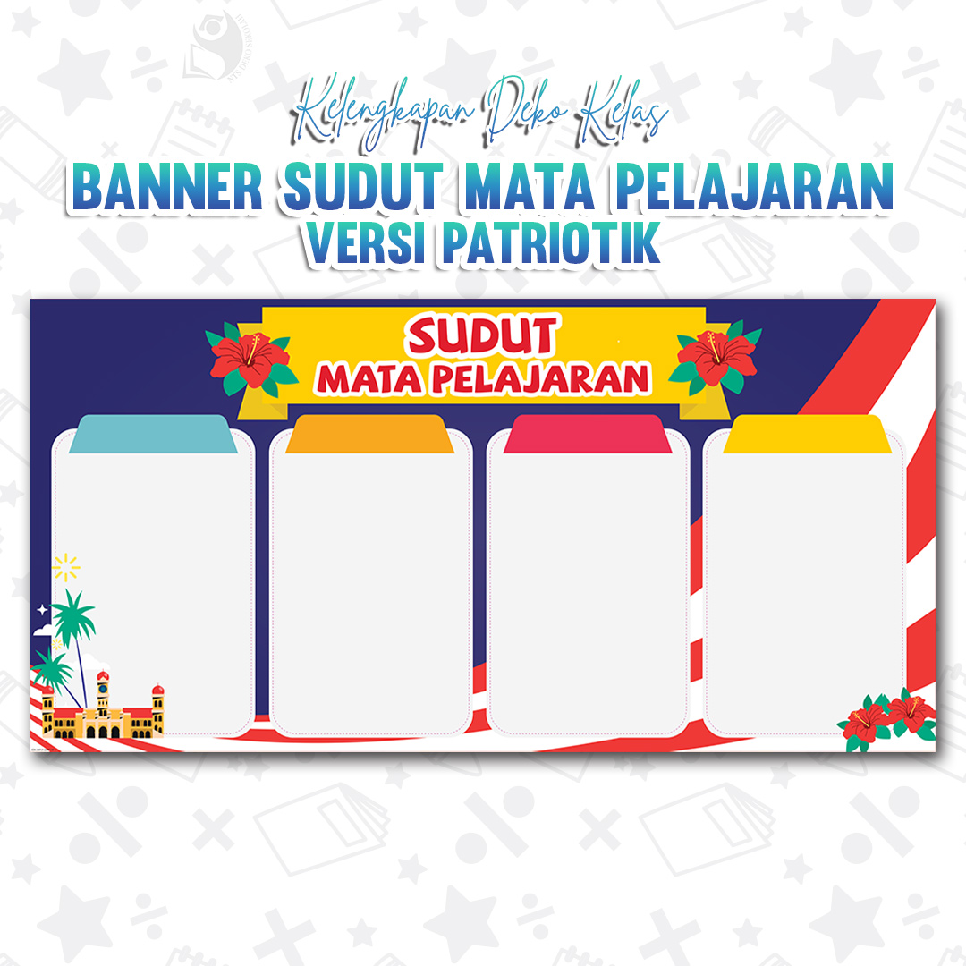 Banner Sudut Mata Pelajaran - Patriotik